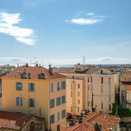 'l'alicante Proche' Gare, Terrasse, Vue Appartamento Mentone