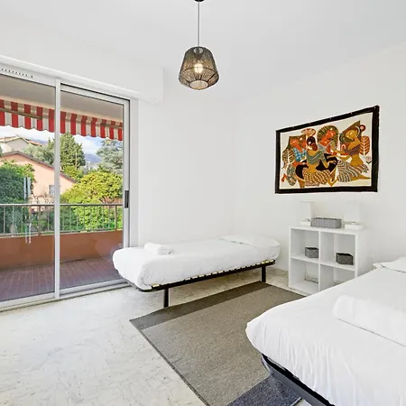 'l'alicante Proche' Gare, Terrasse, Vue Mentone