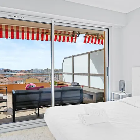 'l'alicante Proche' Gare, Terrasse, Vue Appartamento Mentone