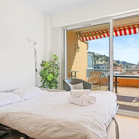 Appartamento 'l'alicante Proche' Gare, Terrasse, Vue Mentone